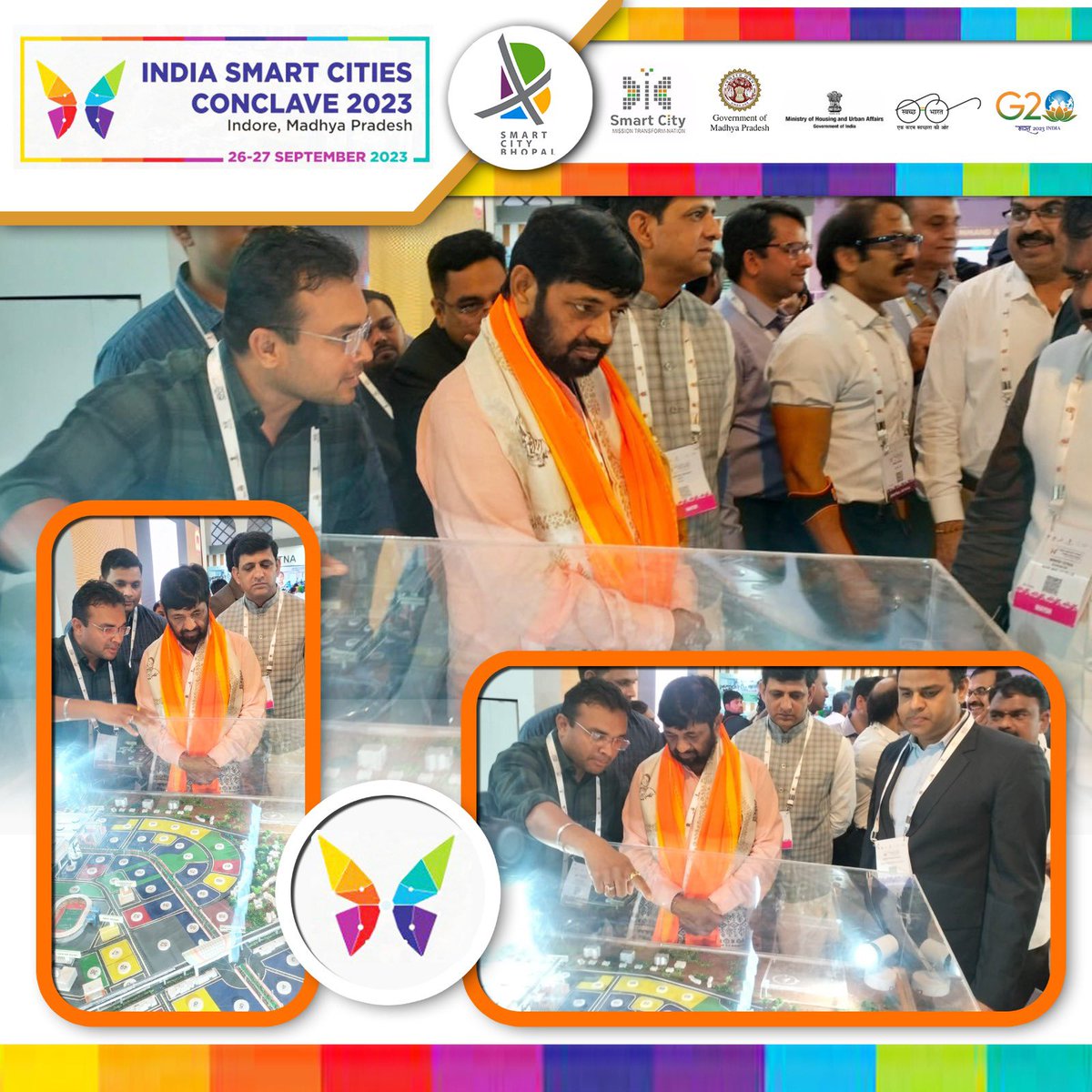 Silvassa Smart City (@silvassa_sscl) on Twitter photo Shri Devesh Panday, President municipal corporation #Singrauli visited #BhopalSmartCity stall & interacted with officials during #IndiaSmartCitiesConclave2023 in #Indore, MP.
#SmartCitiesMission #SmartCitiesInNewIndia #ISACAwards2023 Shri Devesh Panday, President municipal corporation #Singrauli visited #BhopalSmartCity stall & interacted with officials during #IndiaSmartCitiesConclave2023 in #Indore, MP.
#SmartCitiesMission #SmartCitiesInNewIndia #ISACAwards2023