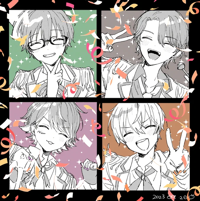 #オレビバ2周年 おめでとうございます!!🍊 