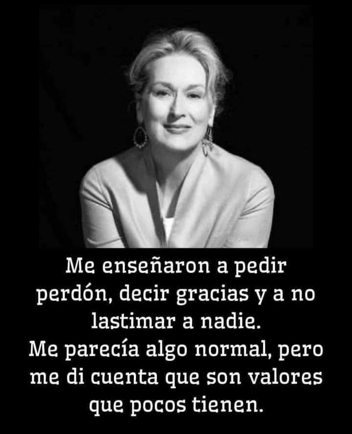 Meryl Streep...