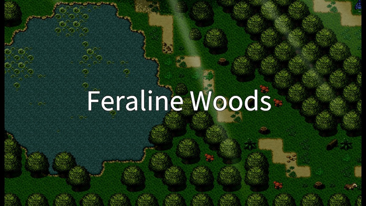 WiiWareWave's tweet image. Impressive map design! #RPGM #MV #NintendoSwitch