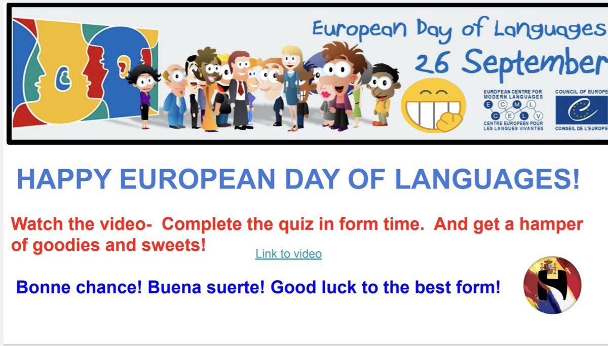 HHLanguages's tweet image. Happy EDL day to everybody! #Languagesarefun!