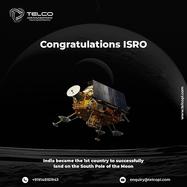 telco_pl's tweet photo. India's ISRO has made history as the first country to successfully land on the Moon's South Pole, marking a monumental achievement in space exploration.
Congratulations to ISRO on this groundbreaking feat.
📷: https://t.co/DGp9cpJhb5
📷:9148151945
#isro #isroindia #chandrayaan https://t.co/GZi0N3LQkz