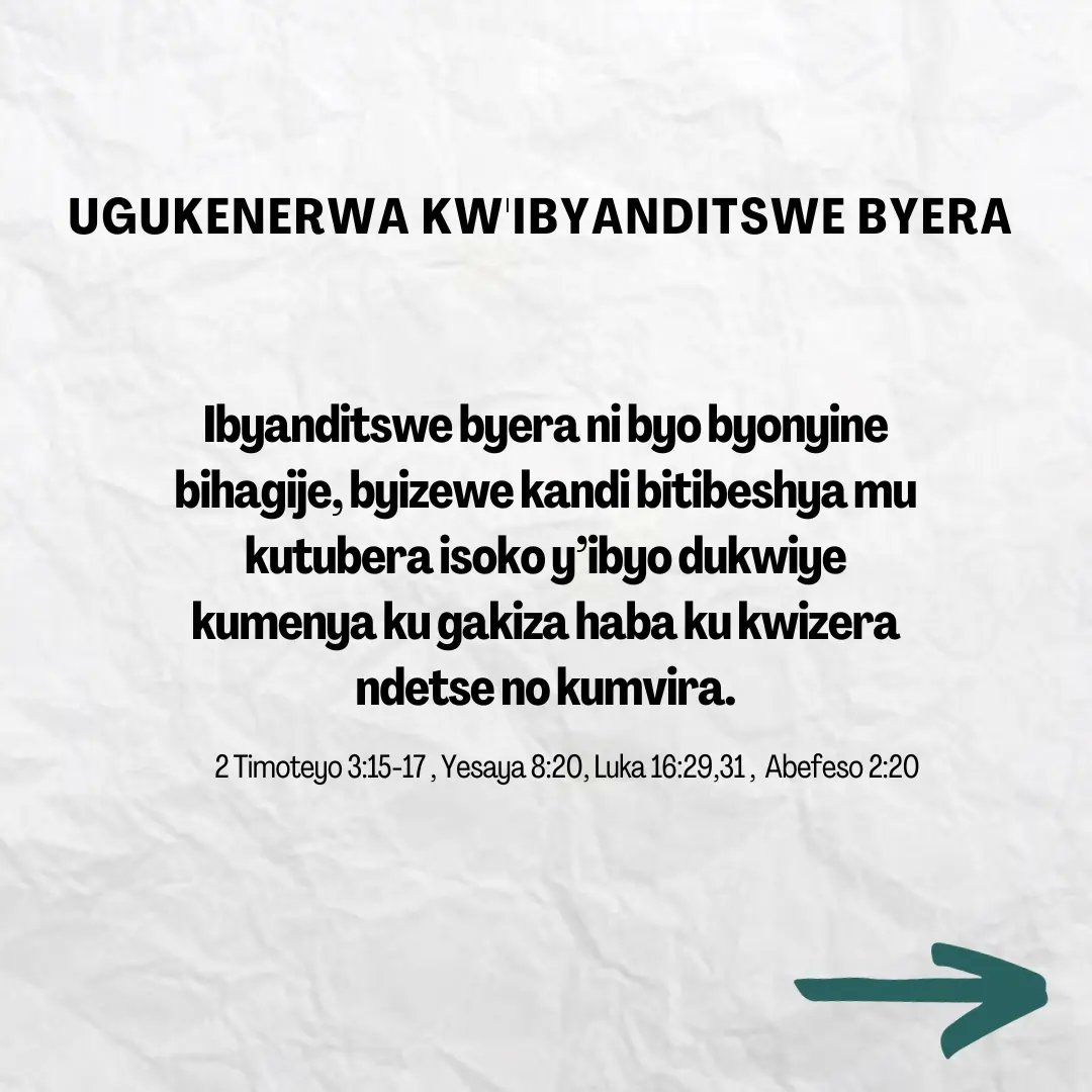 CRBC_Kigali's tweet photo. #LBCF 1689
AMAHAME Y’ABABATISTA BAVUGURUYE YO MU WA 1689
IGICE CYA MBERE: IBYANDITSWE BYERA https://t.co/zuHg8V4MZm