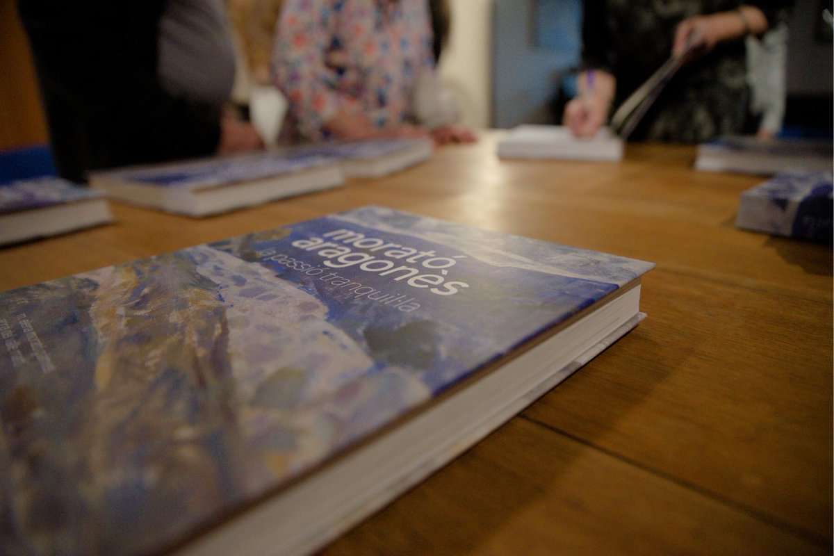 adelvallemarti's tweet photo. «Morató Aragonès: La passió tranquil·la» de M. Elena Morató i @adelvallemarti. Primera presentació del llibre del Centenari. Aquest dissabte passat a la Biblioteca del Casal Jaume I de Cornudella de Montsant.

📷 @EsteveBoix

#moratoaragones #cornudellademontsant https://t.co/GNxH2ZqZ8A