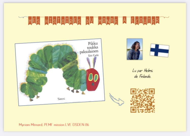 🤩Et si vous écoutiez une histoire sur l’audiothèque plurilingue <a href="/menardmyriam1/">Myriam Ménard</a> pour la #JourneeEuropeenneDesLangues
Pour découvrir &amp; éveiller à la diversité linguistique, c’est ici ! ⬇️
blogpeda.ac-poitiers.fr/audiothequeplu… <a href="/Ch_Martinet86/">Charline Martinet</a> <a href="/PSVCirco/">Poitiers Sud Vienne</a> <a href="/IENPoitiersEST/">IEN Poitiers Est</a> <a href="/IENPOUEST/">IEN Poitiers ouest</a> @matthieu_vaudin