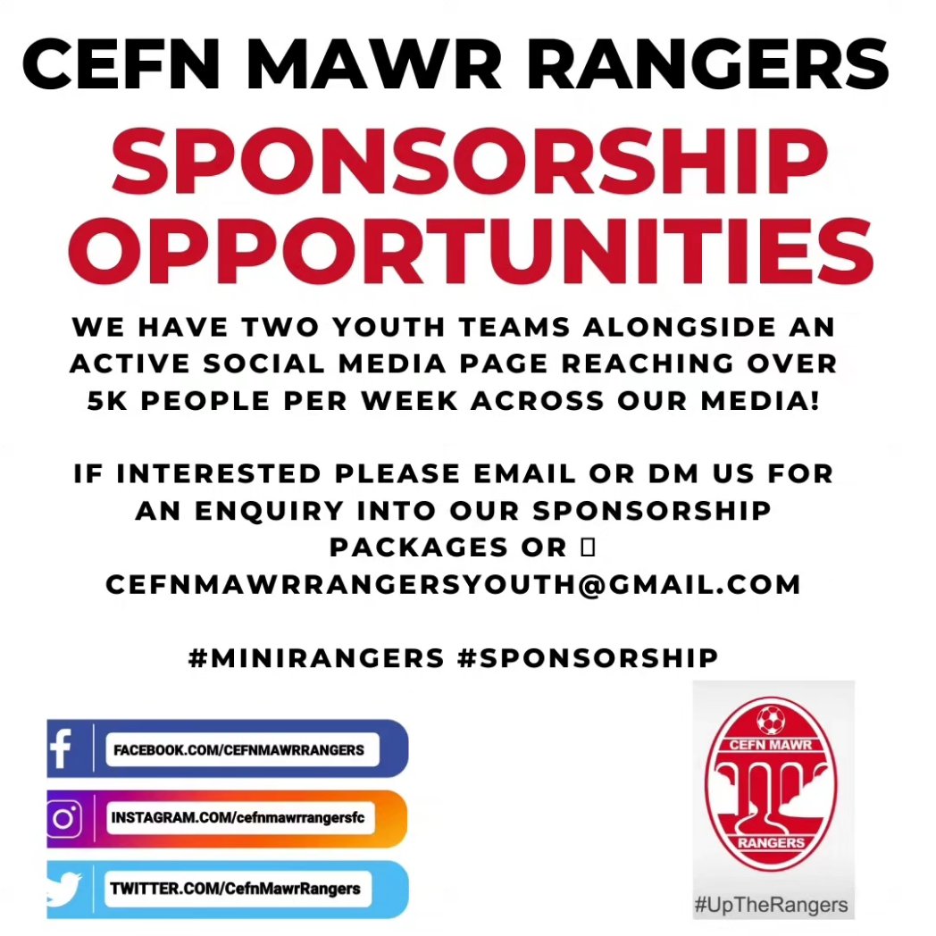 CefnMawrRangers's tweet photo. 🔴⚪|| MAN OF THE MATCH || 🔴⚪
 
Well done Freddie who won MOM award🏅

Our sponsors:
Kit Sponsor: Cefn Mawr Community Social Club 

Training Shirts: @baabaadesign 

Interested in sponsoring for the 23/24 season, please 📧 cefnmawrrangersyouth@gmail.com

#UPTHERANGERS https://t.co/wuQ1shTwwQ