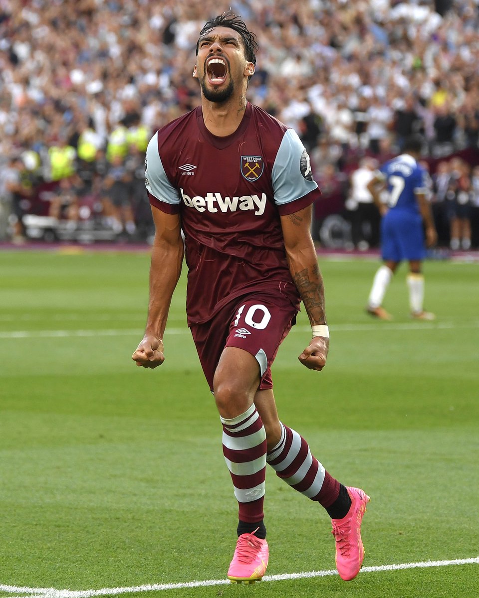 WestHam's tweet photo. Lucas Paquetá's start to the @premierleague in numbers:

⚔️ Most duels won (55)
🛡 Most times possession won (58)
💥 Most tackles made (23)
🎯 Most through balls (9) https://t.co/RaV69MMLHK