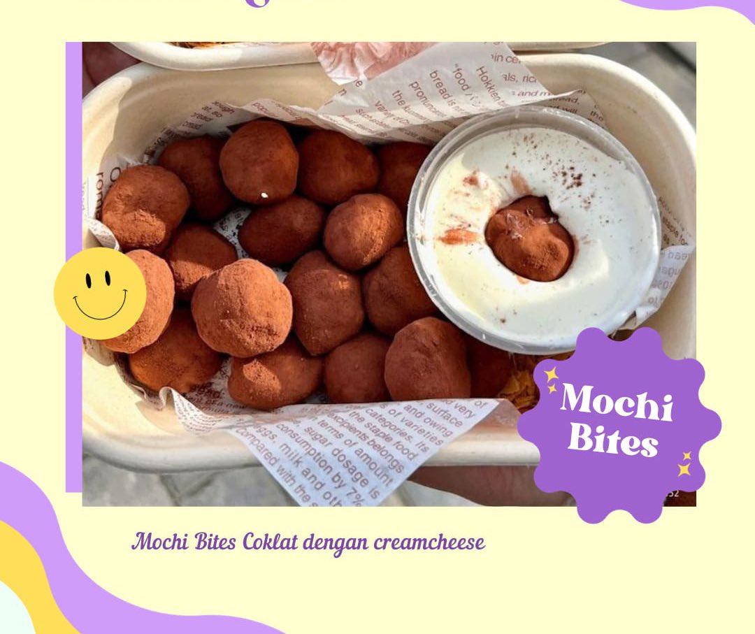 mutiarnw's tweet photo. @upetis @ridwanhr iya siapa tau mau coba mochi bitesnya https://t.co/2e4l3qrraz