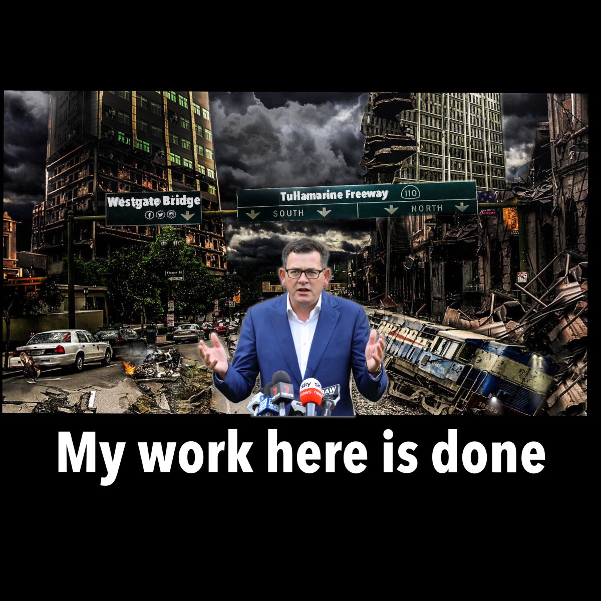 craigkellyAFEE's tweet photo. #DictatorDan 
#DanAndrews 

It will take more than a generation to repair the damage https://t.co/xqWmvv9pSY