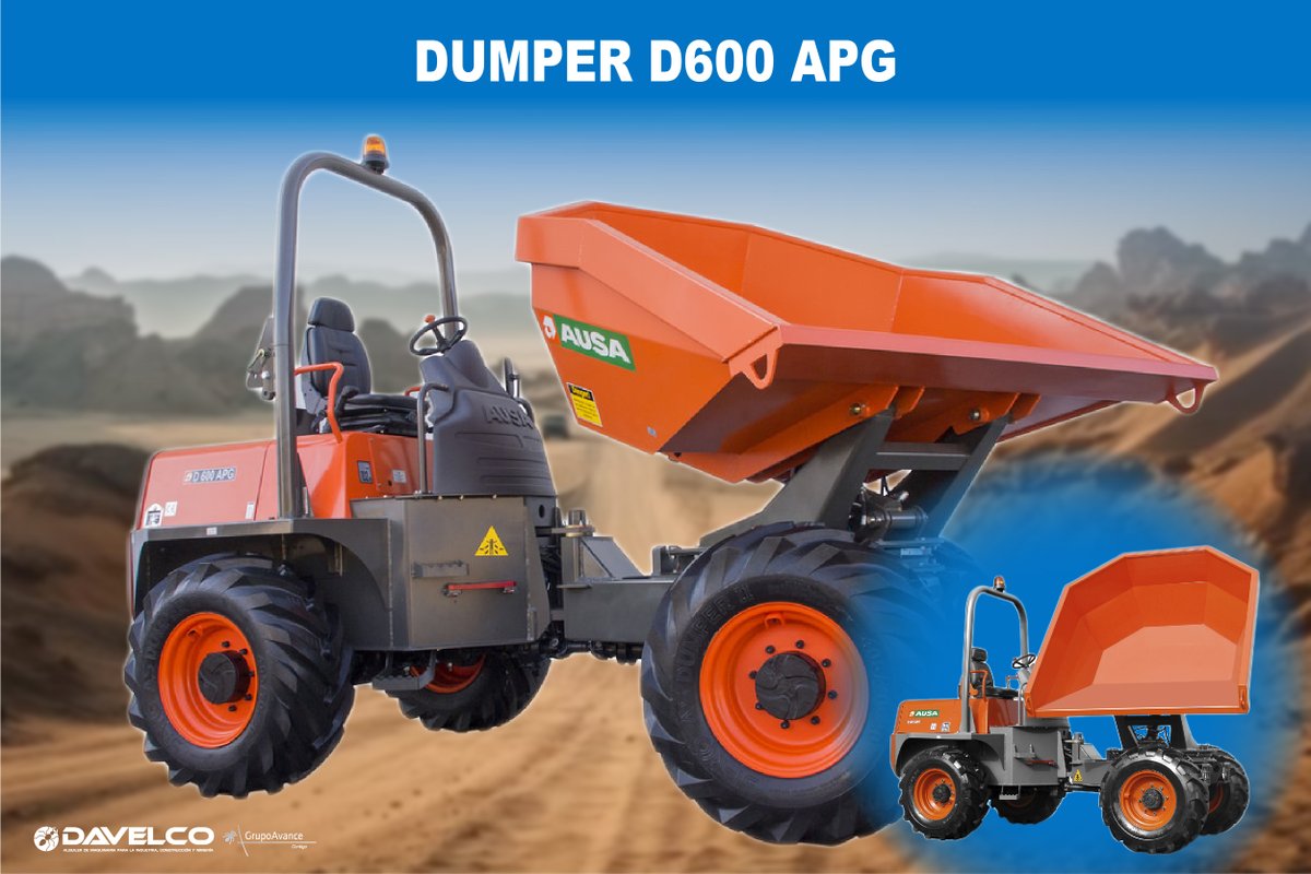 DavelcoSA's tweet photo. 🏗 ¡Haz que el transporte de los materiales sea más fácil!
Muchas de las #máquinas y #herramientas que se usan para la #construcción facilitan el trabajo en cualquier tipo de #obra, pero los #dumpers son de las máquinas más utilizadas.

#Davelco #Alquilerdemaquinaria #GrupoAvance https://t.co/VgbOJeQk8B