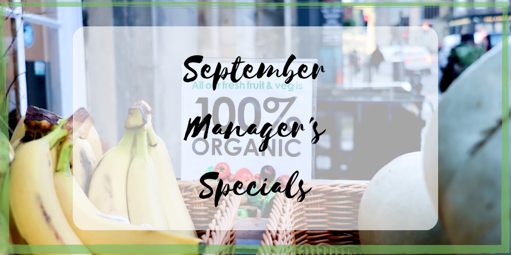 Our Manager's Specials are oh so fresh this month! 🌱

Click here 👇
realfoods.co.uk/managersspecia… for a selection of half-price items when you buy in-store throughout the month of September.

#RealFoods #Edinburgh #SpecialOffers #OrganicSeptember