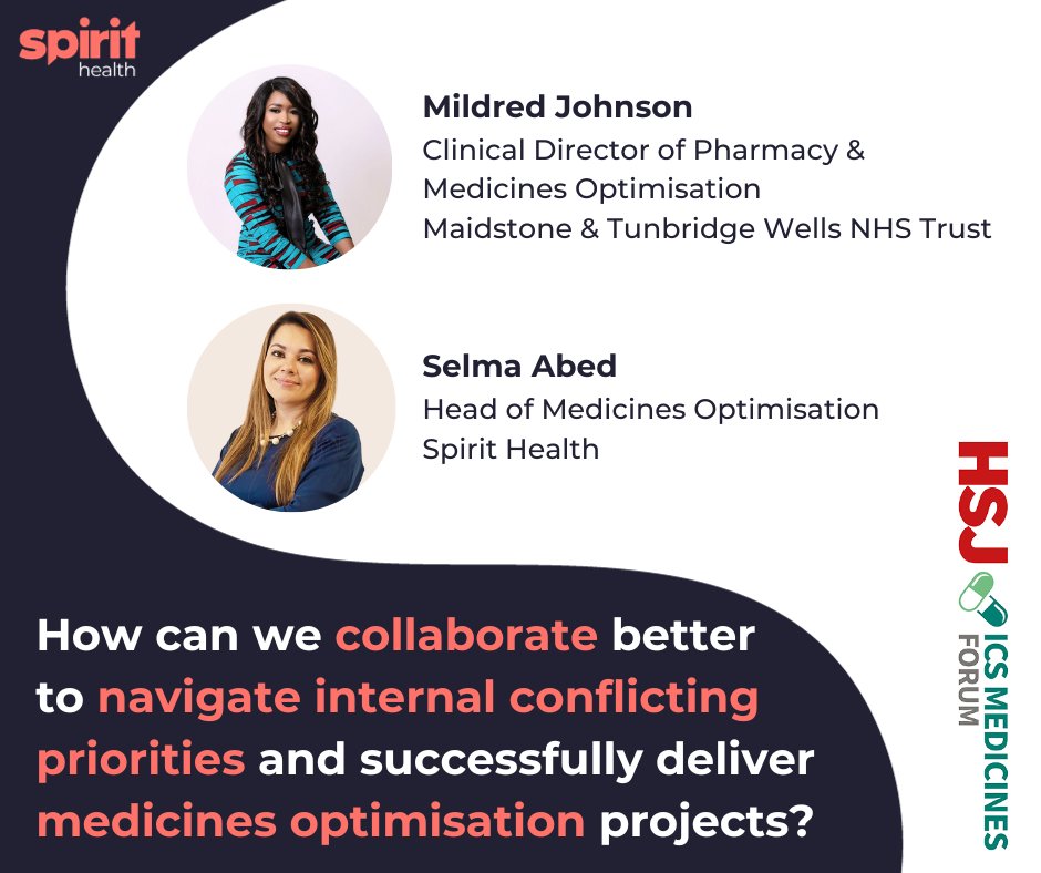 Looking forward to leading the conversation of 'How can we collaborate better to navigate internal conflicting priorities and successfully deliver medicines optimisation projects?' with <a href="/BunduJohnson/">Mildred Johnson Bundu-Kamara</a>.

If you can't make this event, DM me with your thoughts.
It's time to talk!