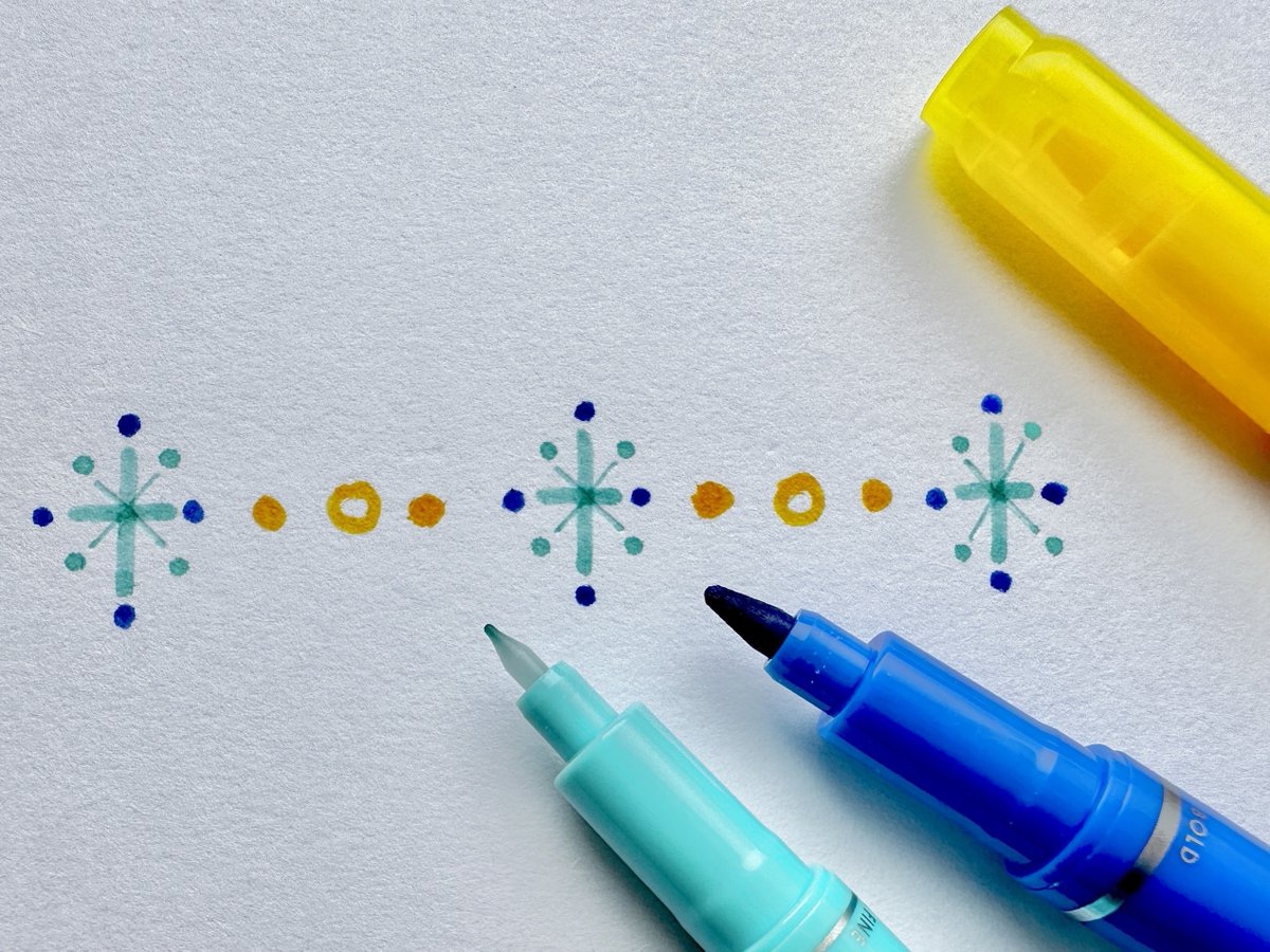 tombowpencil's tweet photo. WEBサイト「FUN ART STUDIO」の新着記事！「かわいい飾り罫で楽しく文字を飾ろう！」
デザイン書道家の あゆあゆ さん（ @HappymojiAyuayu ）が3種類のペンを使ってかわいい飾り罫の描き方を教えてくれました🌟
ちょっとしたメモやメッセージカードにも活用できます👍

https://t.co/W72bMsY9x4 https://t.co/t0LqZ0unOF