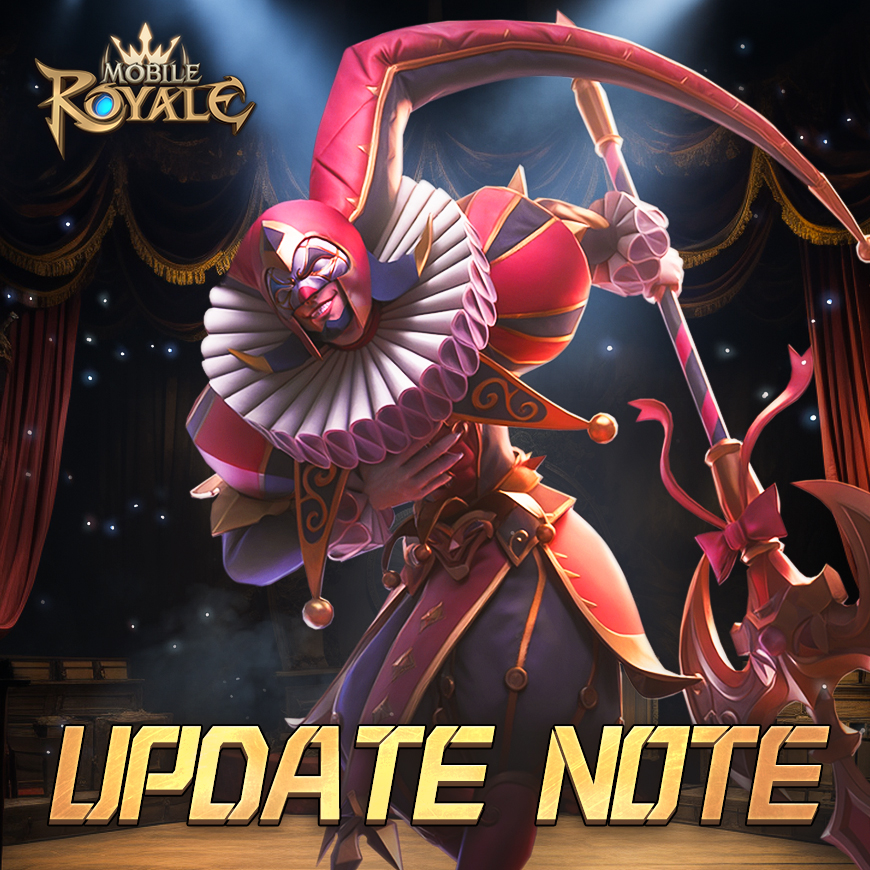MobileRoyaleMR's tweet image. [New] 
◆ Hero Skin: [Cackling Clown] for Lu Bu 
◆ Castle Skin: Blaze Beast 
◆ Avatar Frame: [Evil Pumpkin] 
◆ Oct Events: [Dazzling Potion Night] and Coupon Event [Horror Carnival]  

#mobileroyale #updatenote