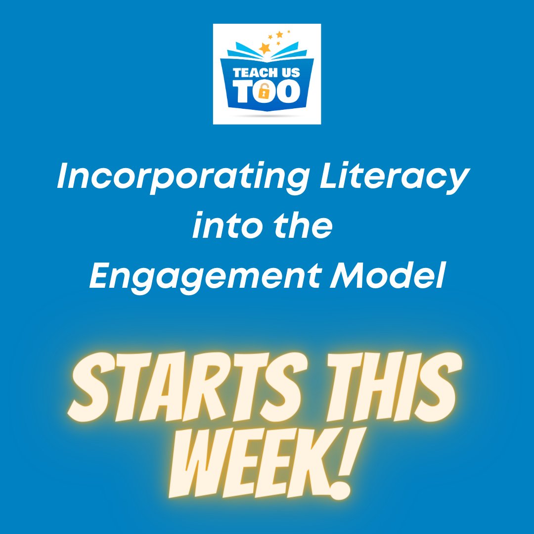 TeachUsToo's tweet image. Starting on Thursday, still time to register if haven&apos;t done so yet!  #LiteracyForAll #TeachUsToo #InclusiveLiteracy  

Find out more and register here: teachustoo.org.uk/incorporating-…