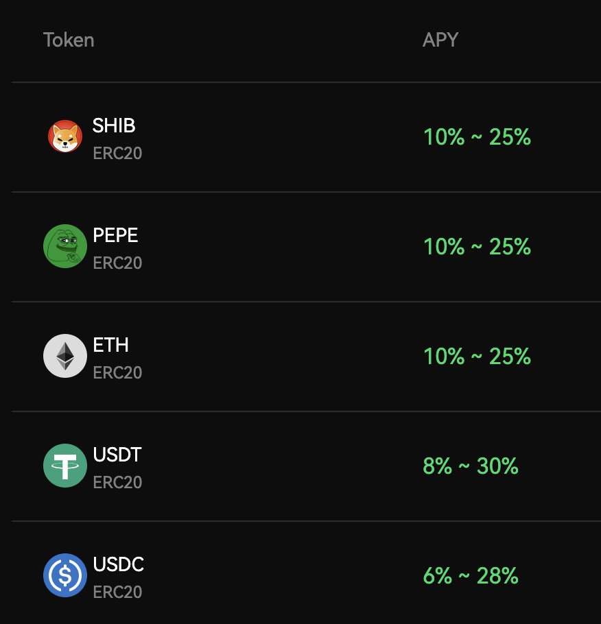 STAKERVIP's tweet image. 🪙Update: 3 New Listings on #STAKER🪙
1) $SHIB (@Shibtoken)
2) $PEPE (@pepecoineth)
3) $ADA (@Cardano)
📈 APY: 10% ~ 25%

✅Drop your wallet, RT &amp;amp; ❤️ 
✅Random airdrop 1,000 ~ 1,000,000 $STAR
‼️Stake now: staker.vip

#Airdrop #DeFi #Giveaways #Crypto #SHIBARMY #PEPE