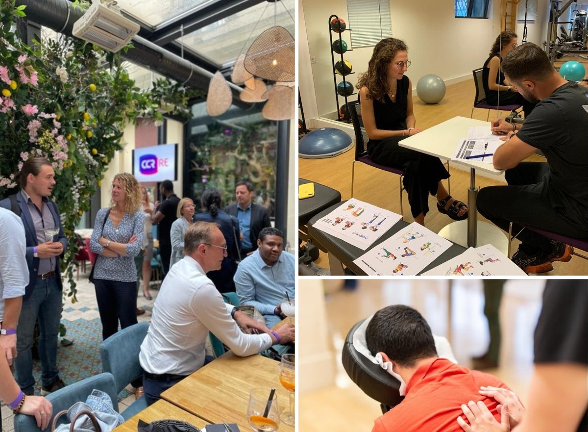 📸 Throwback at our Back-to-School Week in pictures

💪 We've just finished a week which was full of activities: cocktail dinner, sports coaching, bikes repairings, massage sessions, sophrology...

👍 Thank you all for participating with so much enthusiasm!

#CCRRe #BackToSchool