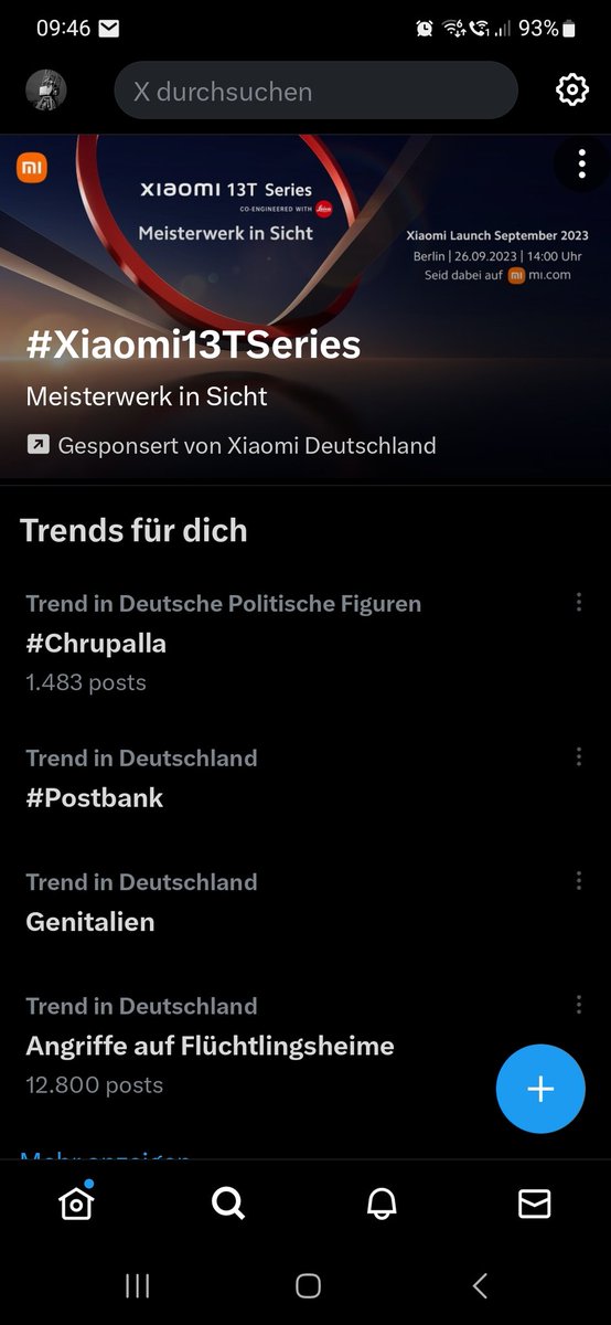guddace's tweet photo. Meine aktuellen Trends....
Hat #Chrupalla etwa in einer #Postbank Filiale seine #Genitalien gezeigt?
Ich habe Fragen. https://t.co/wYz0Lck3oX