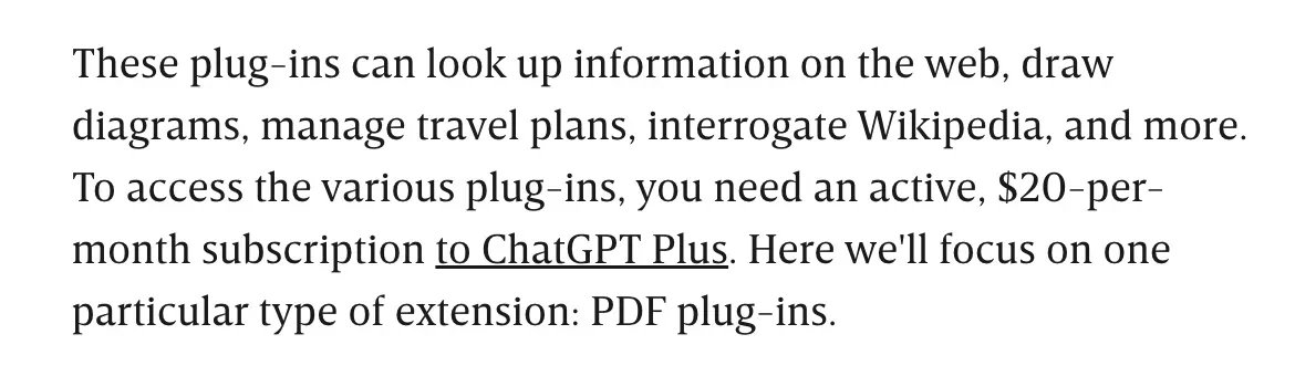 1 pic. How ChatGPT Can Help You Do More With PDFs https://t.co/FV26dSjZg8 (Examples: Ai PDF, AskYourPDF, Doc Maker, ScholarAI) https://t.co/Rdu1dGHhST
