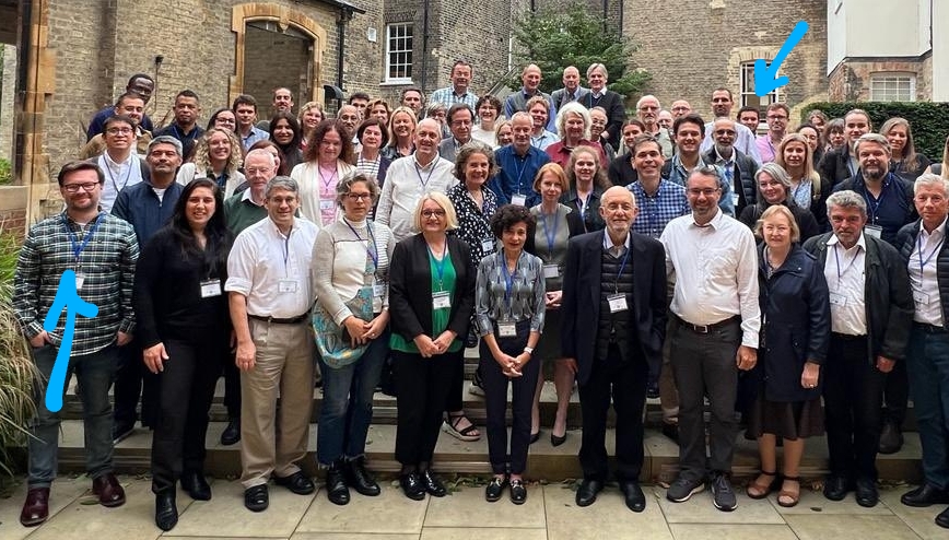 TheYueLab's tweet photo. Definitely a #proudPI moment when you could take a vacation with peace of mind while your senior postdoc @allostericstate delivered an invited lecture and your student @_0douglas won top prize for abstract talk at the @_cluB_12 #hcy2023 conference. https://t.co/LexHhlLySz