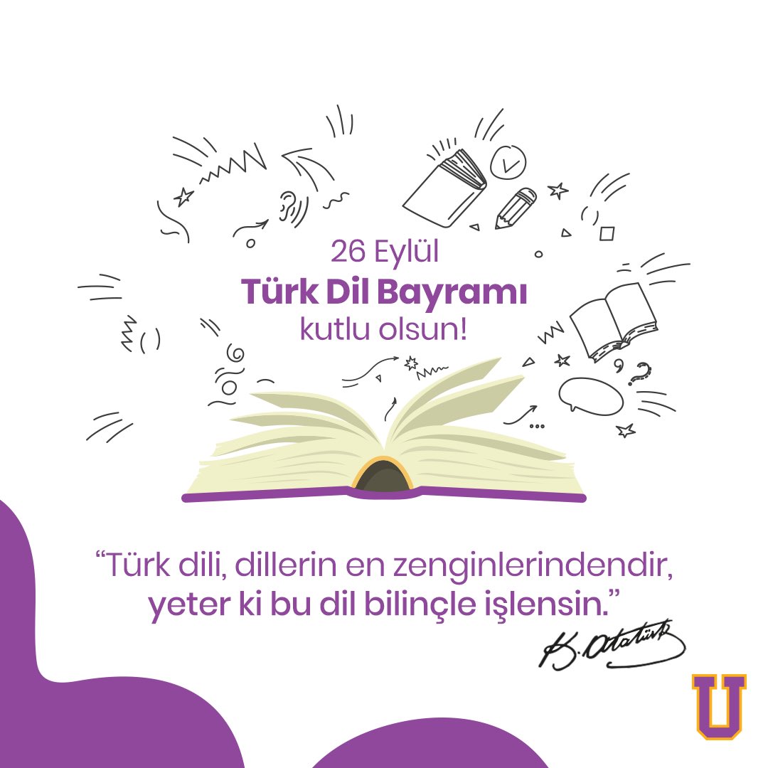 Uğur Okulları olarak, dilimizin zenginliğini ve gücünü kutluyor, kültürümüzü en değerli hazinemiz olarak görüyoruz. 
 #UğurOkulları #TürkDilBayramı