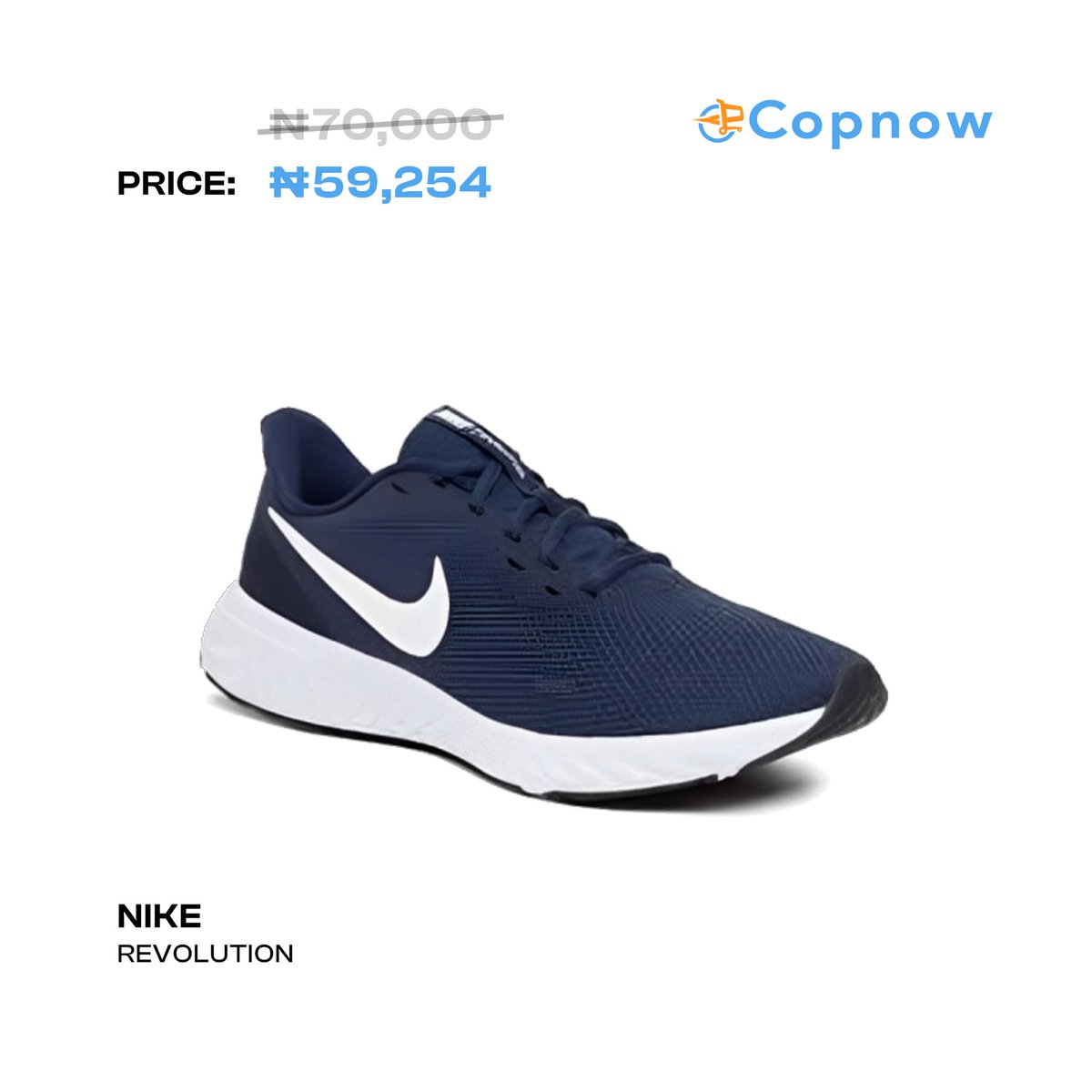 CopnowHQ's tweet photo. We are still open and waiting for your orders.

This Nike  Revolution is on sale and it's a must-have for both males and females.

Very sporty, and good for casual, formal, and business settings.

It's that one shoe all your dresses need. https://t.co/8tSWJsH4EG