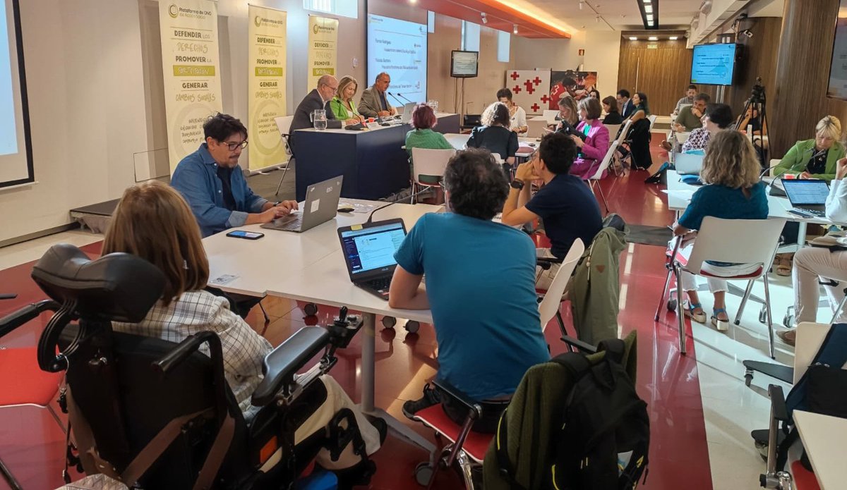 PlataformadeONG's tweet photo. Iniciamos el seminario final del IV Plan Estratégico del Tercer Sector de Acción Social (#IVPETSAS) Gracias a todas las entidades que lo habéis hecho posible y por acompañarnos en la sesión de hoy,🤗 https://t.co/EZeApfKoLW