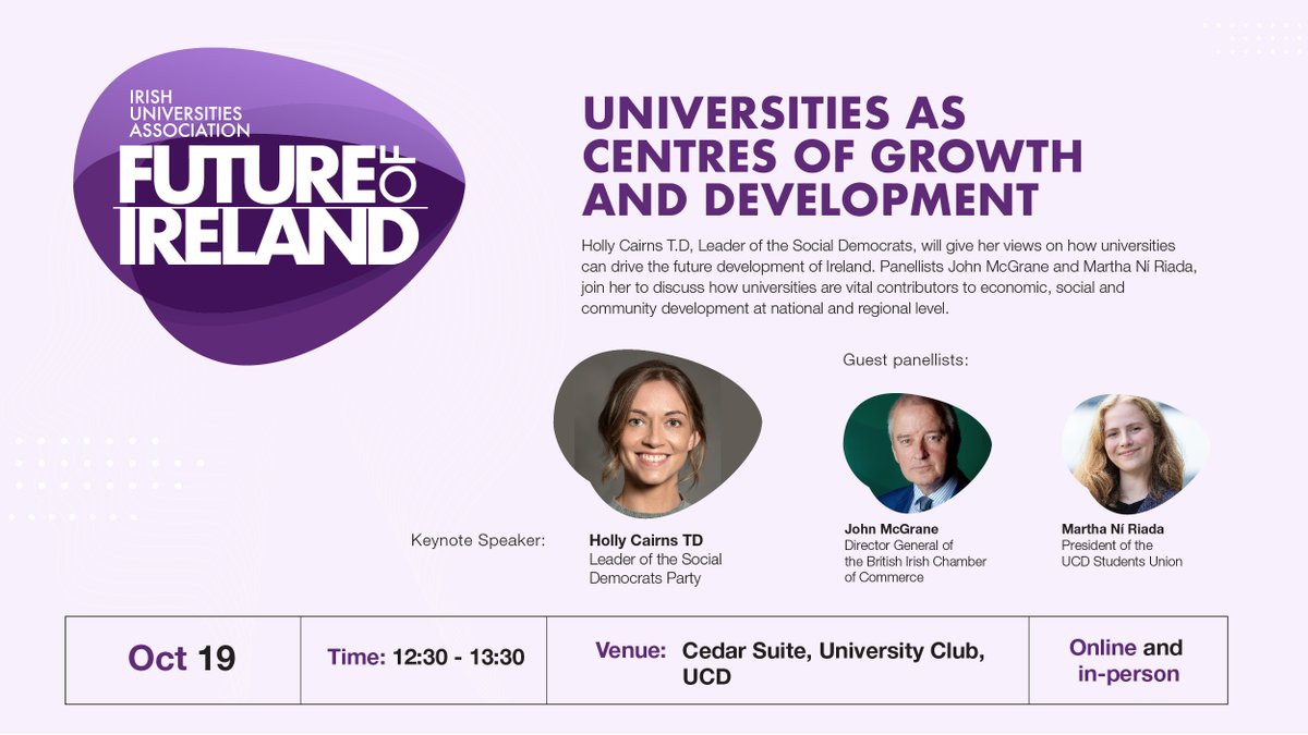 Irish Universities Assoc. tweet media