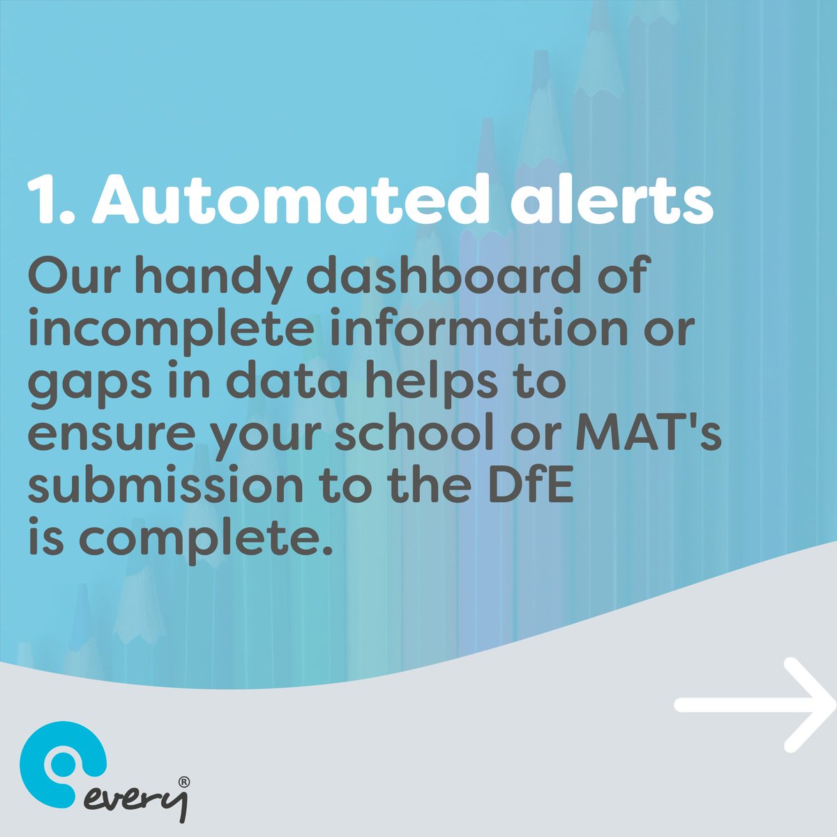 weareevery's tweet image. 🚨 The 2023/24 #SchoolWorkforceCensus is approaching *fast*.    
 
We all know submitting data year-on-year can be time-consuming. ⏰   
 
The good news? Our School Workforce Census Module is here to help. Swipe to see some of the benefits that the module offers. 👉

#SWC