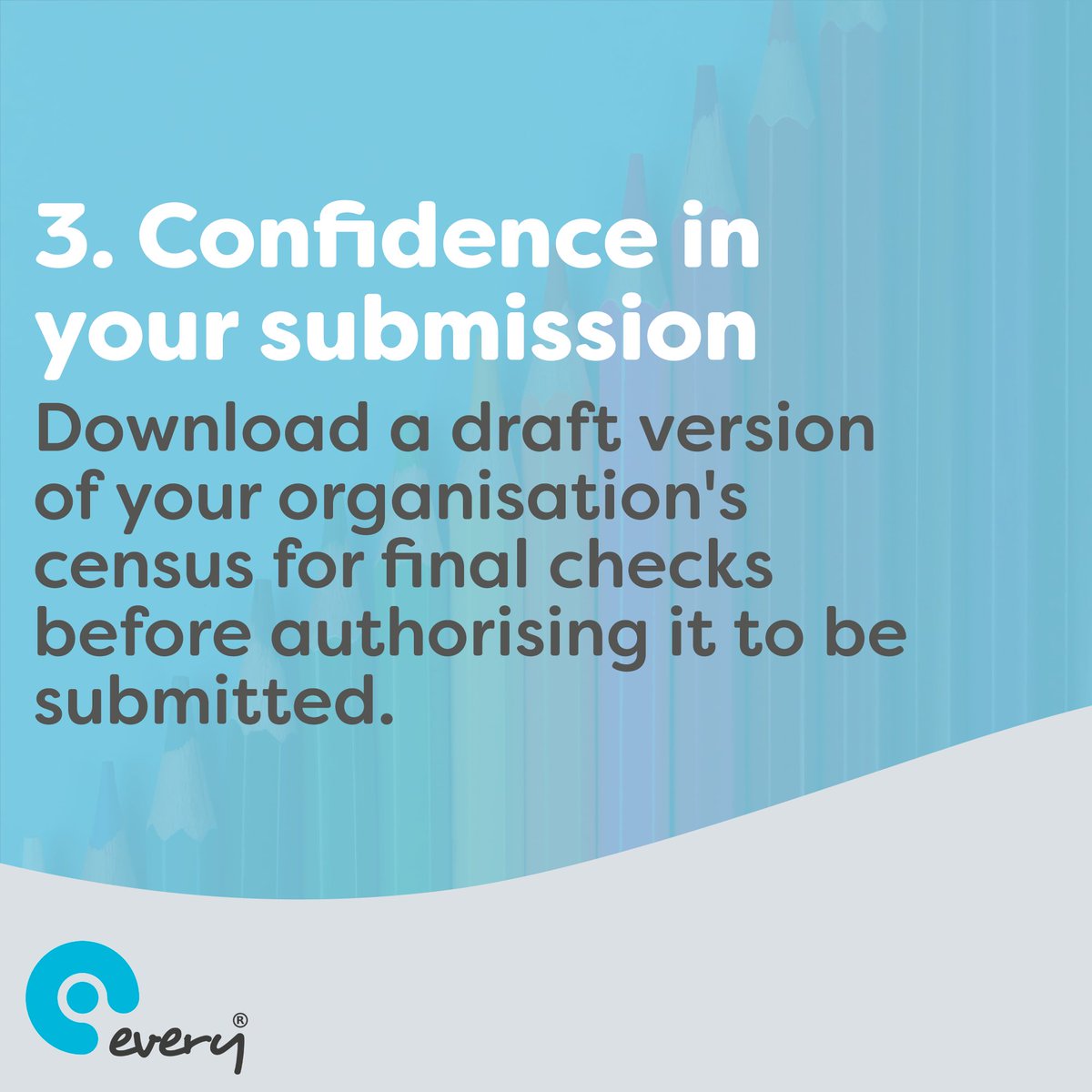 weareevery's tweet image. 🚨 The 2023/24 #SchoolWorkforceCensus is approaching *fast*.    
 
We all know submitting data year-on-year can be time-consuming. ⏰   
 
The good news? Our School Workforce Census Module is here to help. Swipe to see some of the benefits that the module offers. 👉

#SWC