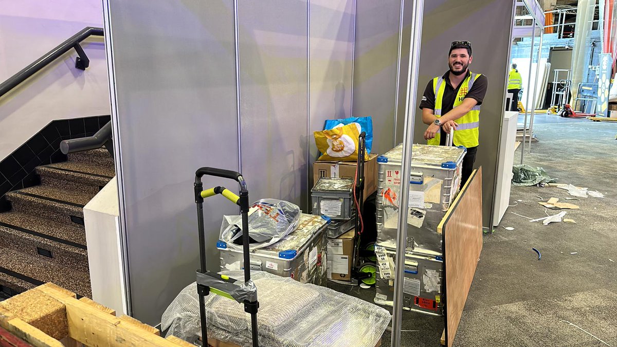 Another set-up snap from yesterday - as you can see, we are delighted to be exhibiting at the #IBMSCongress2023 who's attending today? 

Interested in Microscopes? GT Vision are stand 503 (Hall 3)