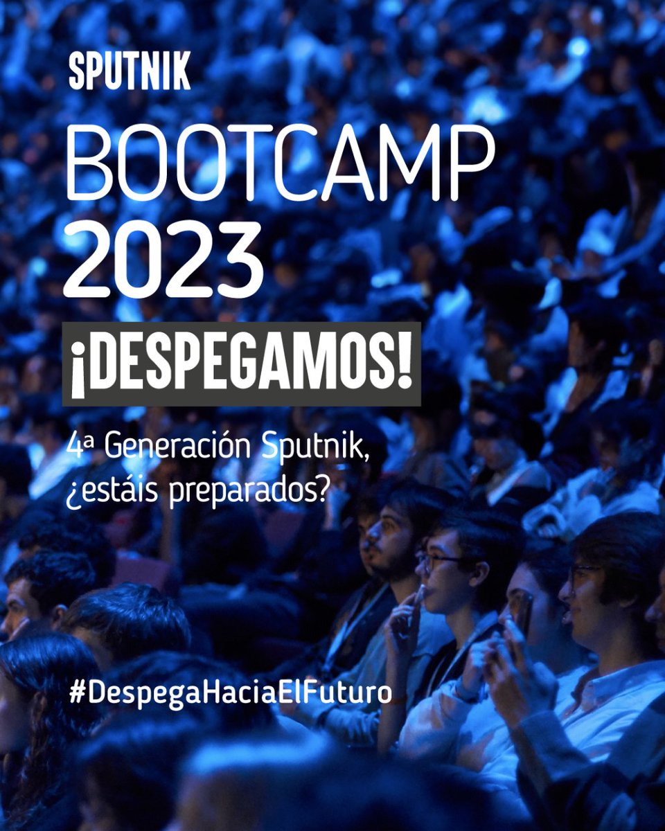 321_sputnik's tweet image. 4º Generación #Sputnik, ¡despegamos!👩🏼‍🚀

💥 Empieza el #Bootcamp2023 para impulsar el futuro de 500 jóvenes del sur.
#DespegaHaciaElFuturo🚀