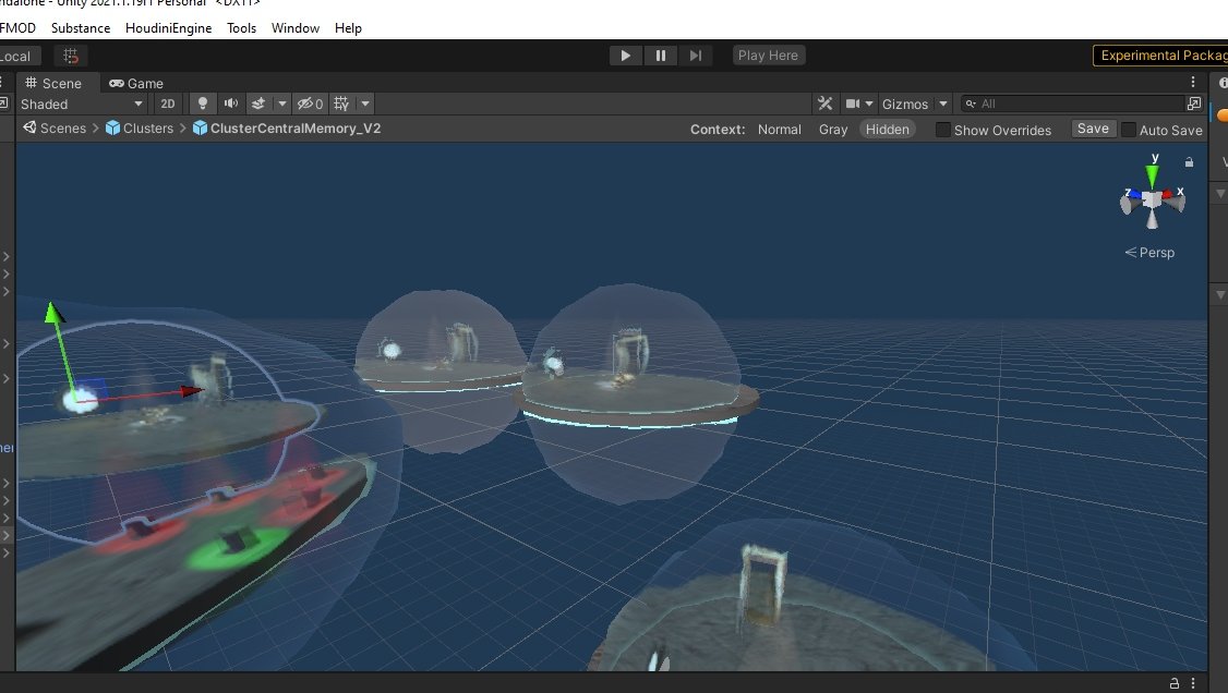 Old test of the central memory structure in Mind Diver game. 

#minddivergame #gamedev #gamedesign