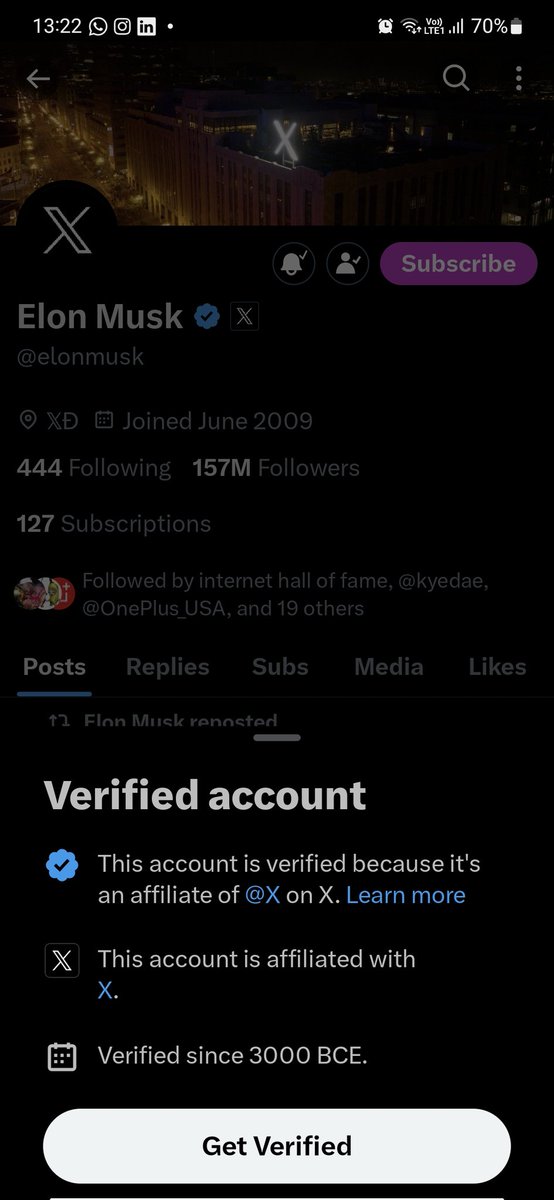 anadisharma10's tweet photo. Proof @elonmusk is not human. https://t.co/oSn5hbwUlW