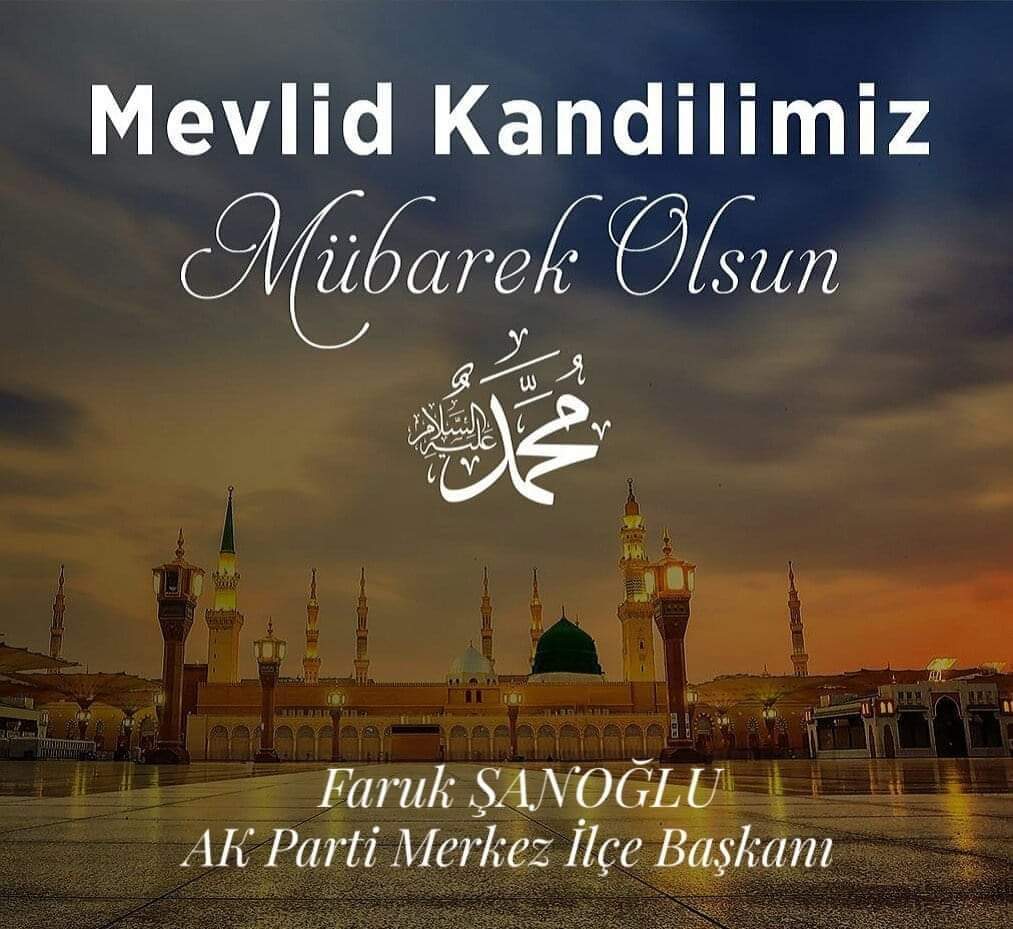 Sevgili Peygamberimizin dünyayı şereflendirmesinin yıldönümü olan #MevlidKandili nin bütün insanlığa rahmet ve huzur getirmesini Yüce Mevla'dan niyaz eder, bütün İslam âleminin Mevlid Kandil’ini tebrik eder; birliğimize, beraberliğimize ve hayırlara vesile olmasını temenni ederim