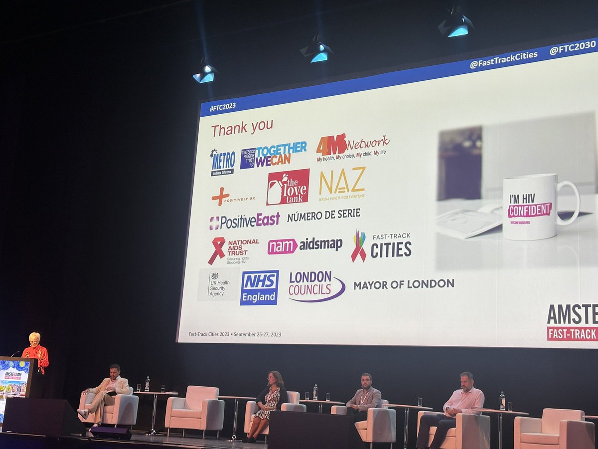 The wonderful <a href="/ProfJAnderson/">Jane Anderson</a> highlighting the great work happening across London to tackle HIV stigma at all levels! Exciting times as we see the HIV charter mark coming to life!
<a href="/londonftci/">FastTrackCitiesLDN</a> <a href="/GarryBrough/">Garry Brough</a> <a href="/PositivelyUk/">Positively UK</a> <a href="/NAT_AIDS_Trust/">National AIDS Trust</a> <a href="/aidsmap/">aidsmap</a> <a href="/ShareEastLondon/">SHARE Collaborative</a> 
<a href="/FTC2030/">Fast-Track Cities Institute</a> #FTC2023