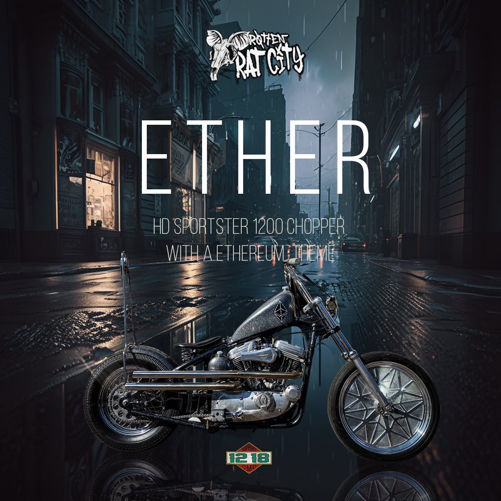 NFT Worthless❗️ #NFTs aren't inherently worthless. Only projects with tangible utility, especially those intertwined with phygital assets and cryptocurrency like @RottenRatCitcustom-built real-life motorcycles – truly hold lasting value. 💡🏍 #NFTs #PhygitalValue #cryptocurrency