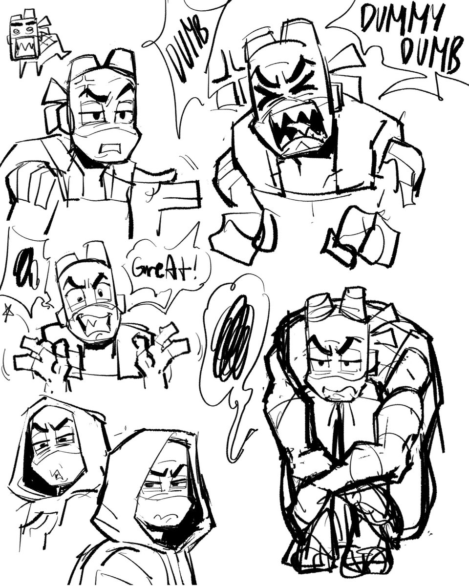 You made Donnie upset! Oh no he’s calling you dumb 😕😕