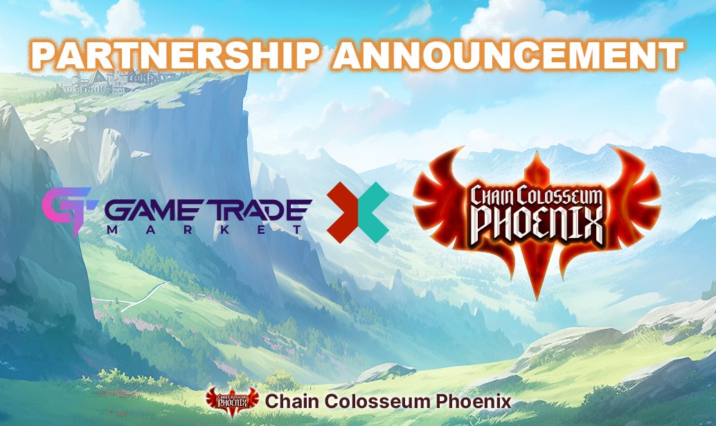 ChainColosseum_'s tweet photo. ／
Partnership with @GameTradeMarket 🚀
＼

We will cooperate mutually for further development🤝🔥

#GameTrade is a web3-specific gaming platform inspired by Steam. We are proud to partner with an all-in-one platform with a library and marketplace of quality games!

#ChainColosseumPhoenix
#チェンコロ