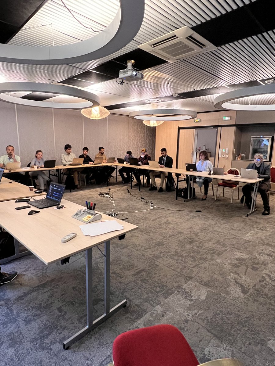 EVENTSproject22's tweet photo. 📣@EVENTSproject22 2nd Plenary #meeting was held on🗓️21-22/09, in📍Antibes #France 🇫🇷❕

Special thanks🙏 to @hitachiglobal for the excellent organisation &amp; hosting❕

More info 👉https://t.co/aXeBCZjWv4

#invehicleperception🚙#decisionmaking #CCAM🚗 #complexconditions #HE🇪🇺 https://t.co/jH2xUG5NWw