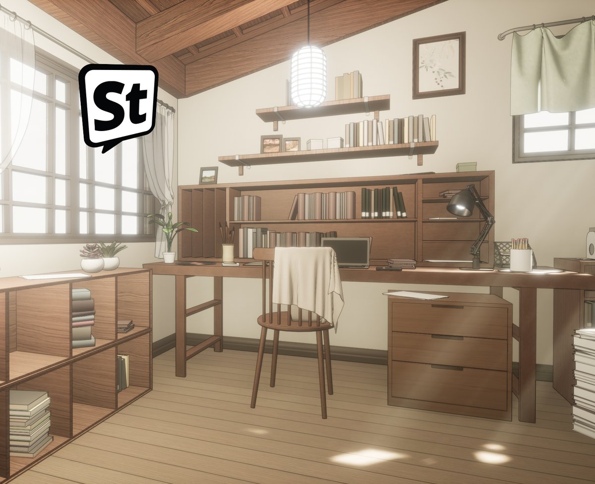 BG_outlet's tweet photo. 超簡単3D素材プログラム「 #SNAPTOON 」の
「現代式韓屋(屋根裏部屋)」がBG OUTLETに新登場!
木製特有の落ち着いた雰囲気と共に格子や天井などに #韓国伝統 の要素も入れて、すごく魅力的な商品です。✨👀
BG OUTLET 🔽🔽🔽
https://t.co/7drB8Skpxy
BOOTH 🔽🔽
https://t.co/vsH2kEZ1db https://t.co/gSaOGolL1B