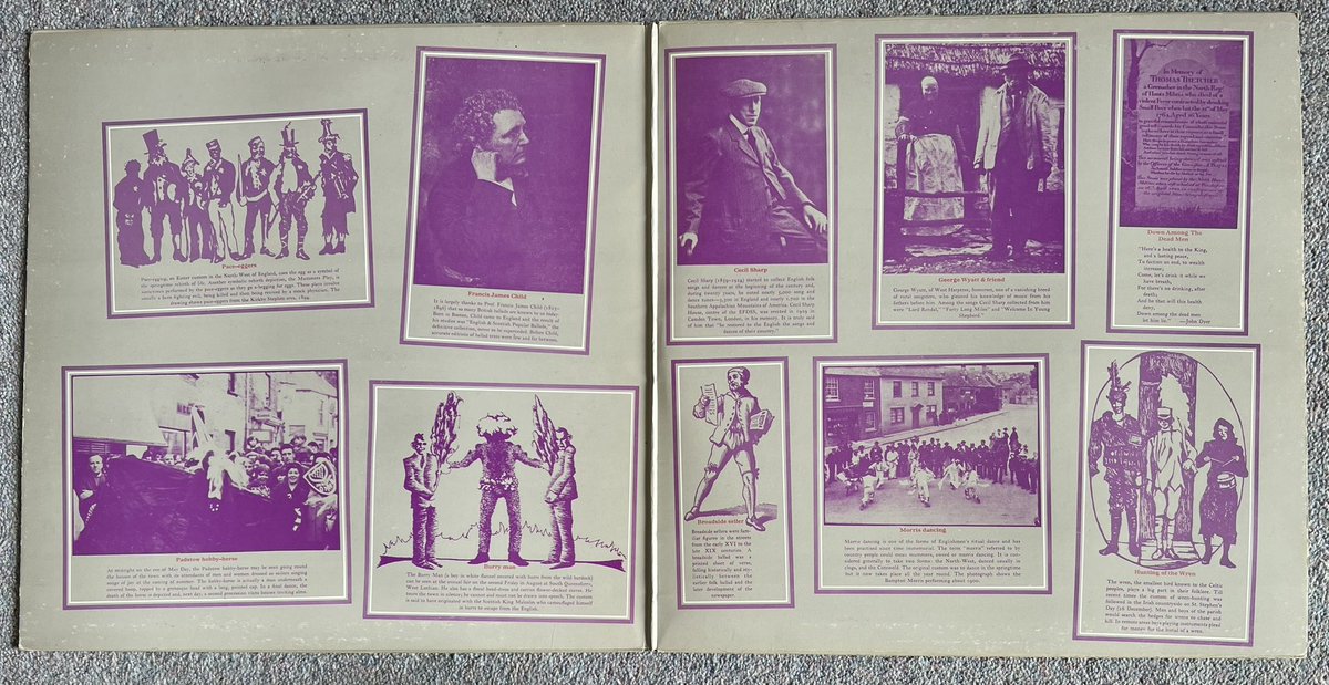 JonSavage1966's tweet photo. Bought OTD in 1971: this was bashed as well. The last album with Sandy Denny and the justly celebrated Brit folk move: Come All Ye, Marty Groves, Tam Lin. Favourite track: The Deserter. Dark overtones enhanced by the Folk Horror back cover https://t.co/UpFmKCgN0f
