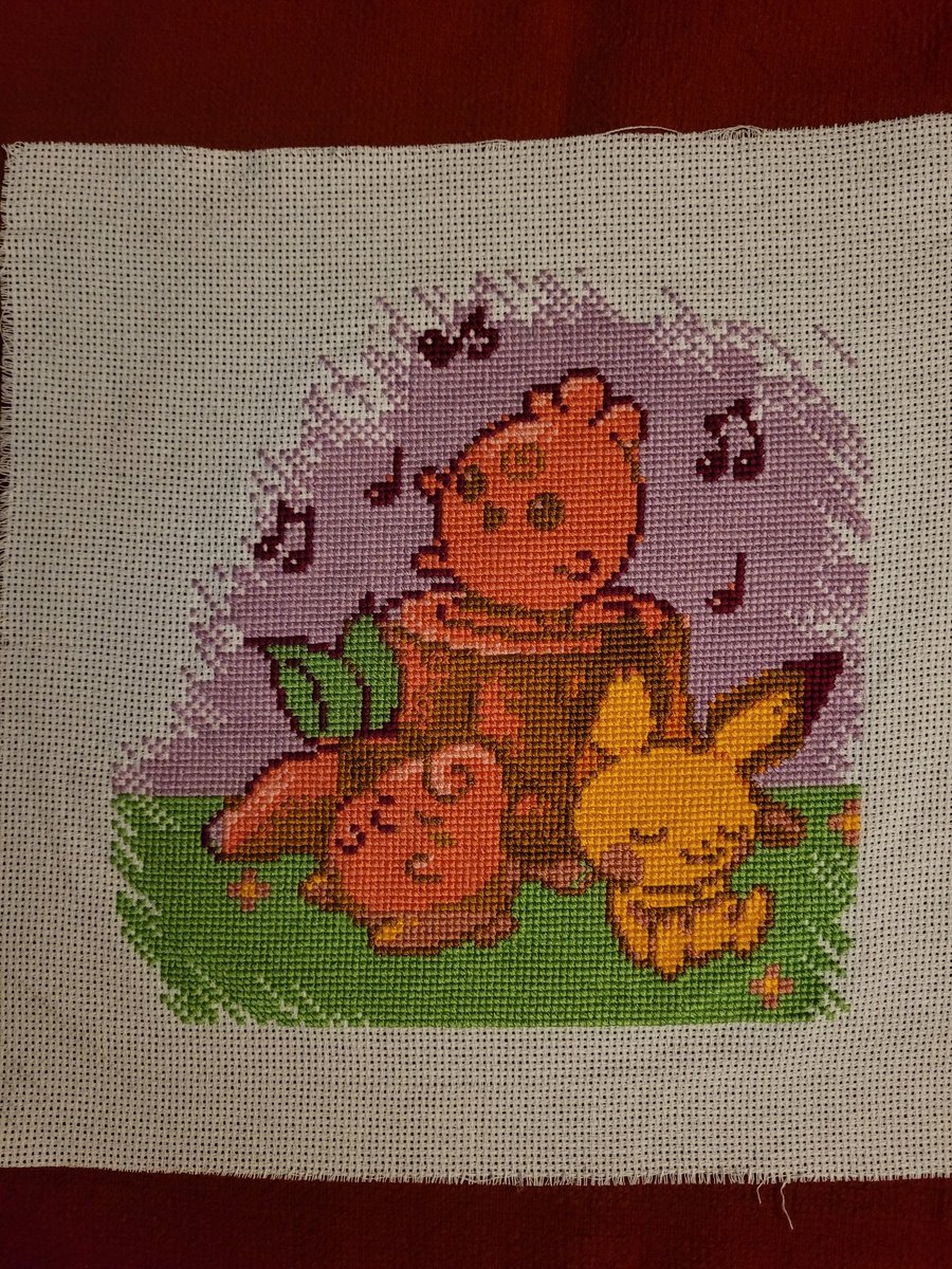 CmfVoices's tweet photo. They're washed and ironed! 

#MakiBirdStitching #Pokemon https://t.co/nyQTleWusm