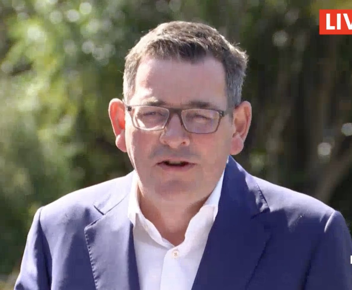 TheAusToday's tweet photo. #Breaking: Victorian Premier Daniel Andrew resigns
@Pallavi_Aus @EthnicLinkGuru @DrAmitSarwal @TimWattsMP @SarahLGates1 @rishi_suri @dhanashree0110 https://t.co/scPmiJGQoU