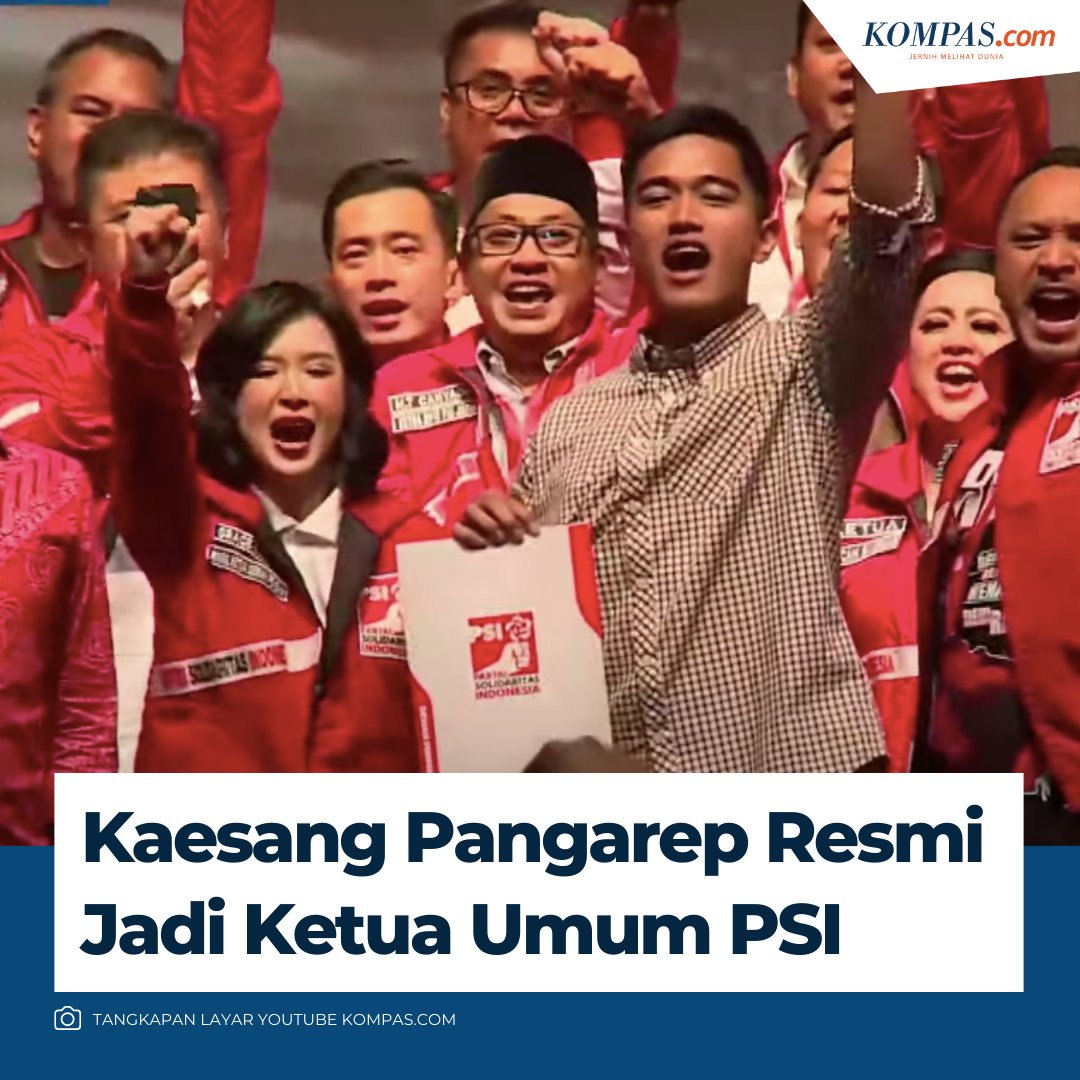 Kalen nga ikut rayain gais , mas Kaesang jadi ketum loh 🤭