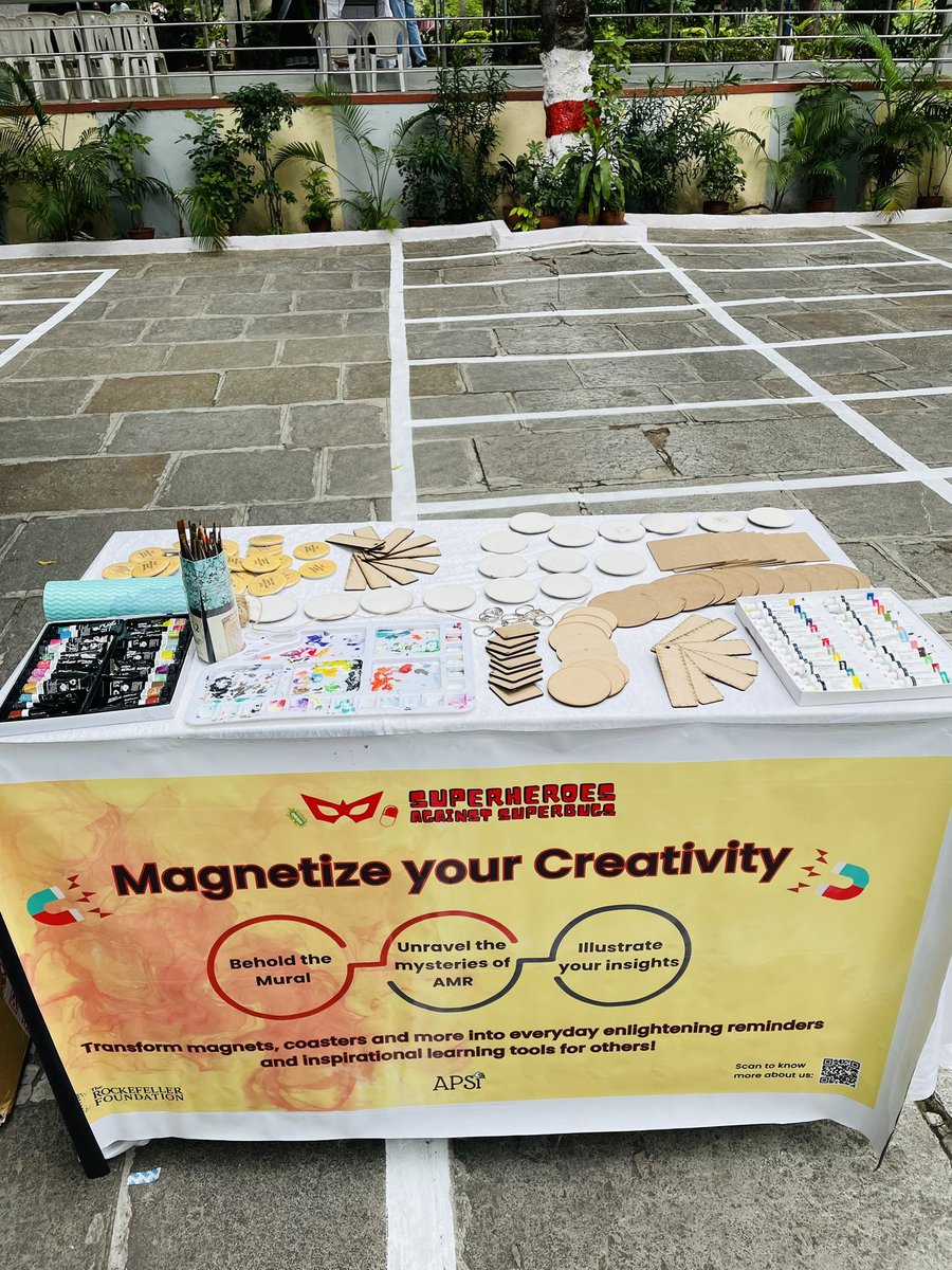 All set for @ccmb_csir’s Open Day!!!! It’s gonna be a long day, I know!! But #breaktohbantahai So why not just come eat something and stop by our stall to paint and have some fun? Are you coming???????? Are you coming??????? @SaSuperbugs