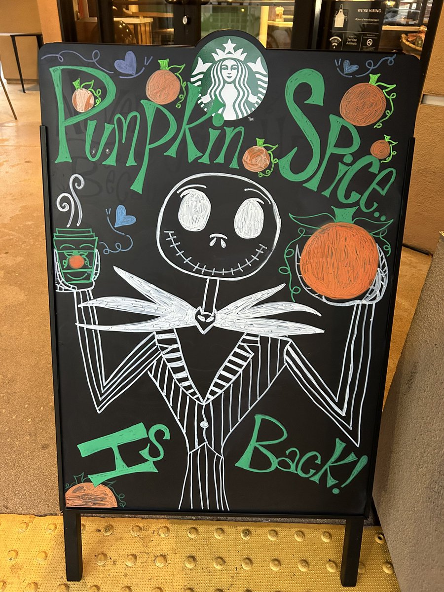 I love Kimmy’s artwork. She has takes the time to draw these signs which are always amazing! The morning crew in the Carlsbad Village is awesome.