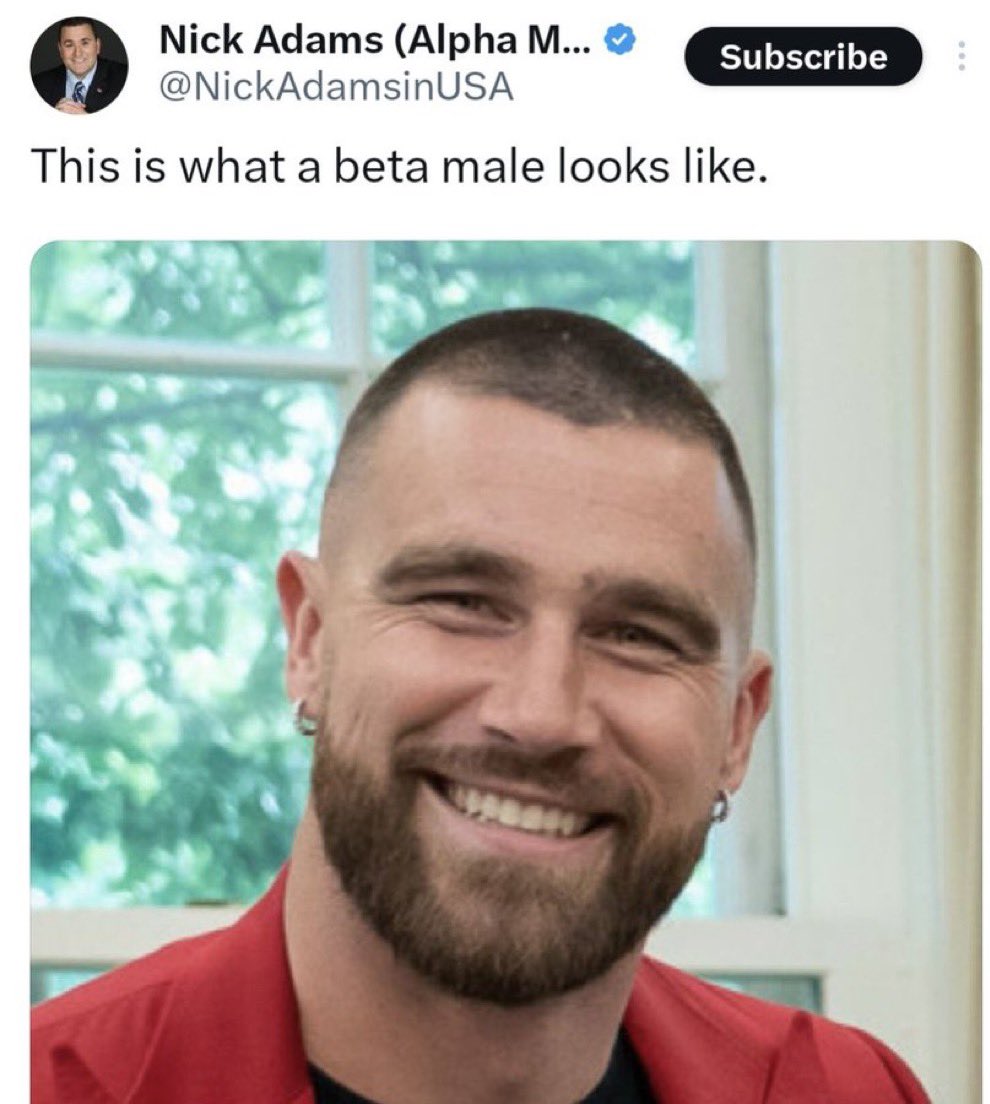 garymwalters's tweet image. With all due respect (in other words none) to weirdo #NickAdams this is what the ultimate baller looks like! #TaylorSwift #TravisKelce 🏈