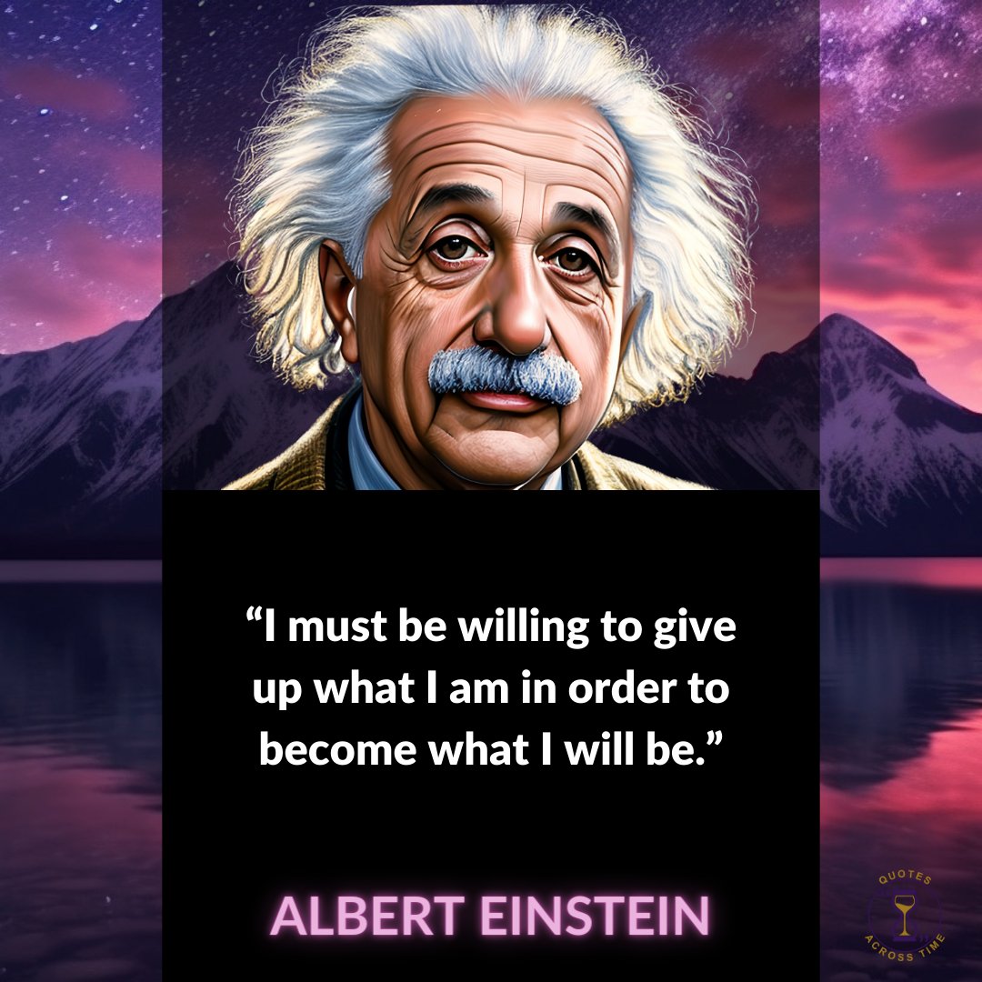 QuoteAcrossTime's tweet photo. Explore the genius of Albert Einstein through some of his most inspirational quotes 🤔🧠#alberteinsteinquotes  #wordstoinspire #wisewordsoftheday https://t.co/yPymzEgzKW