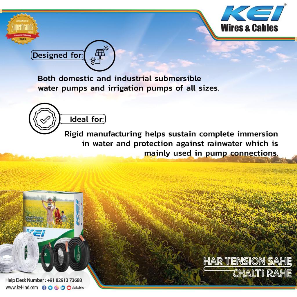 keicable's tweet image. Discover KEI Winding Wires, crafted with 99.97% Pure Electrolyte Grade Bright Annealed Bare Copper, it not only saves energy but ensures value for money too.⚡️🙌
#safety #purecopper #kei #pureperformance #windingwires #irrigation #durability #ChooseWisely #hartensionsahechatirahe